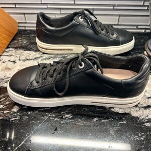 Birkenstock Black Leather Men's Sneakers